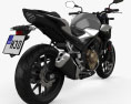 Honda CB500F 2019 3D 모델  back view