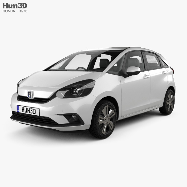 Honda Jazz e:HEV 2022 3D model