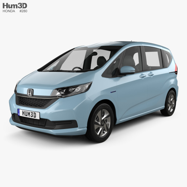 Honda Freed hybrid 2022 3D model
