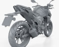 Honda CB190R 2020 3d model