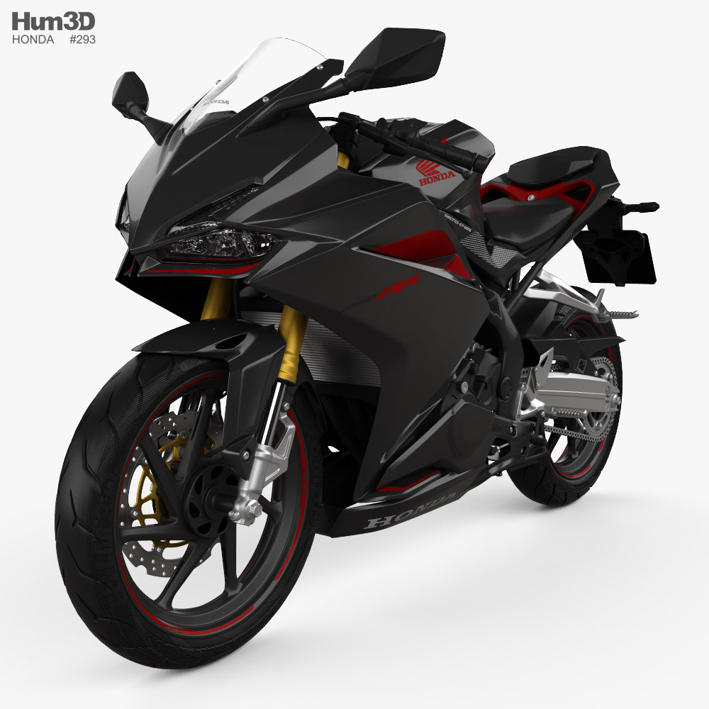 Honda CBR250RR 2020 3D модель