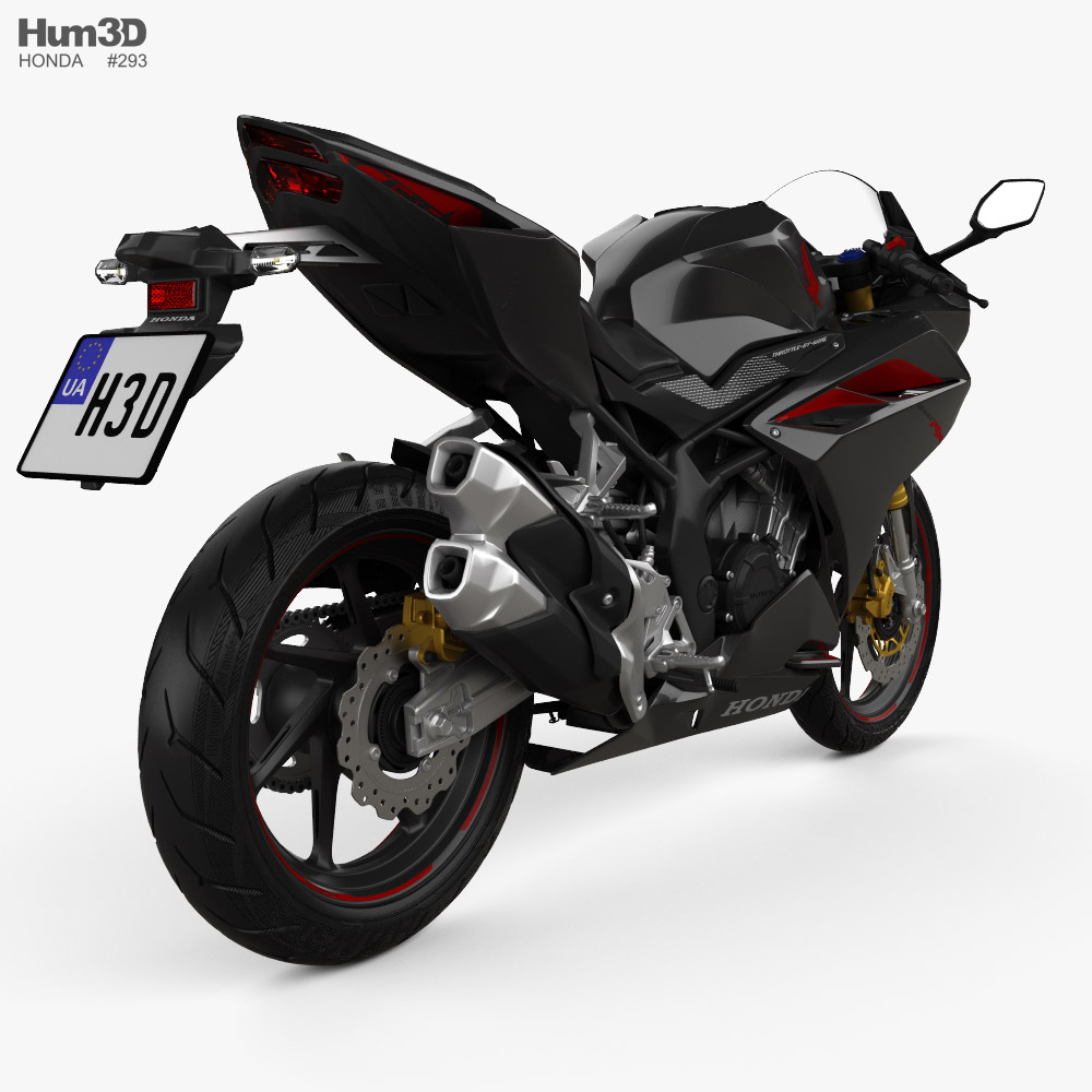 Honda Cbr250rr 3d Model Vehicles On Hum3d