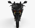 Honda CBR250RR 2020 3D-Modell Vorderansicht