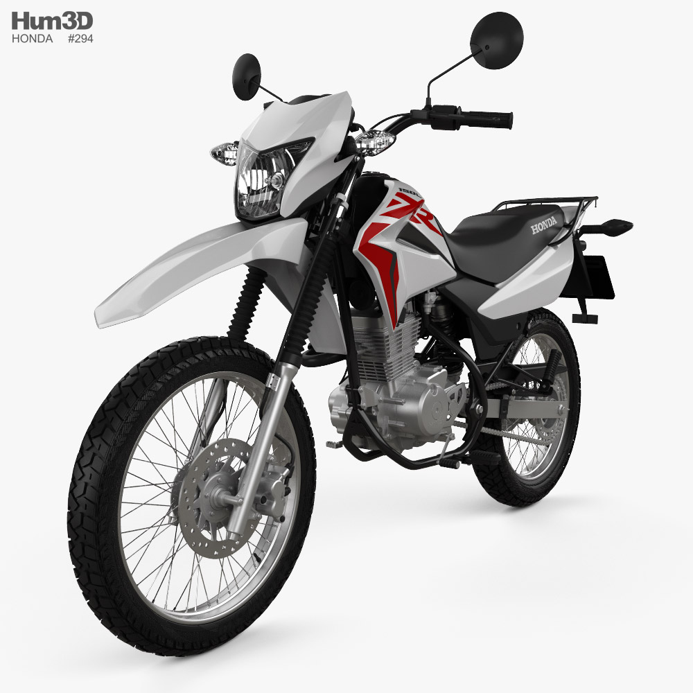 Honda XR150 L 2020 3Dモデル