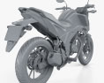 Honda CB160F 2020 3d model