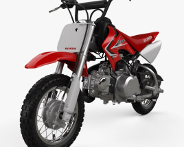 Honda CRF50F 2014 3D model