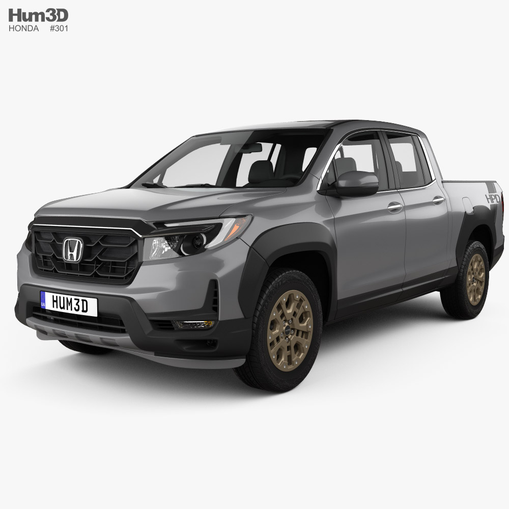 Honda Ridgeline 2021 3d Model Vehicles On Hum3d