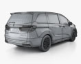 Honda Odyssey Absolute 2022 3d model