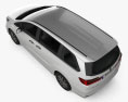 Honda Odyssey Absolute 2022 3D模型 顶视图