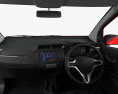 Honda BR-V com interior 2016 Modelo 3d dashboard