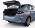 Honda City with HQ interior 2022 3d model