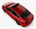 Honda Civic Sport US-spec sedan 2022 3d model top view