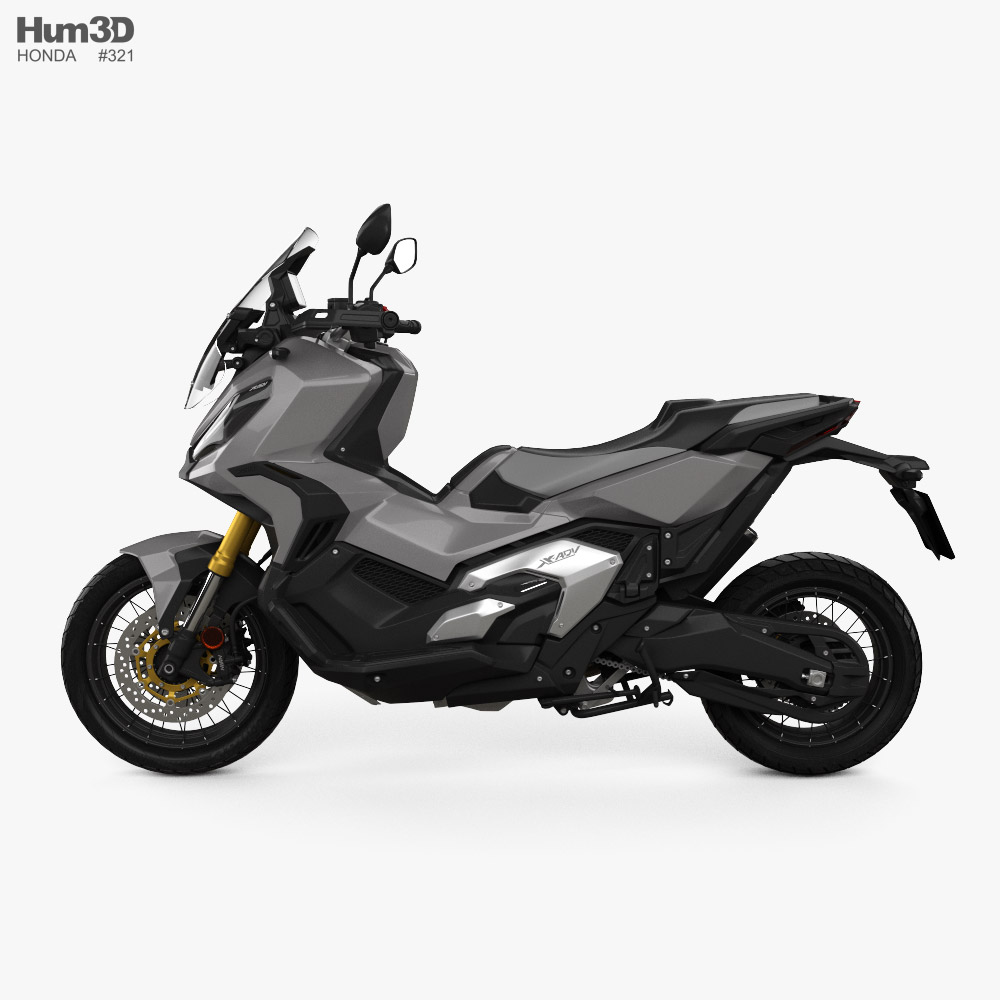 Honda X Adv 750 21 3d Model Vehicles On Hum3d