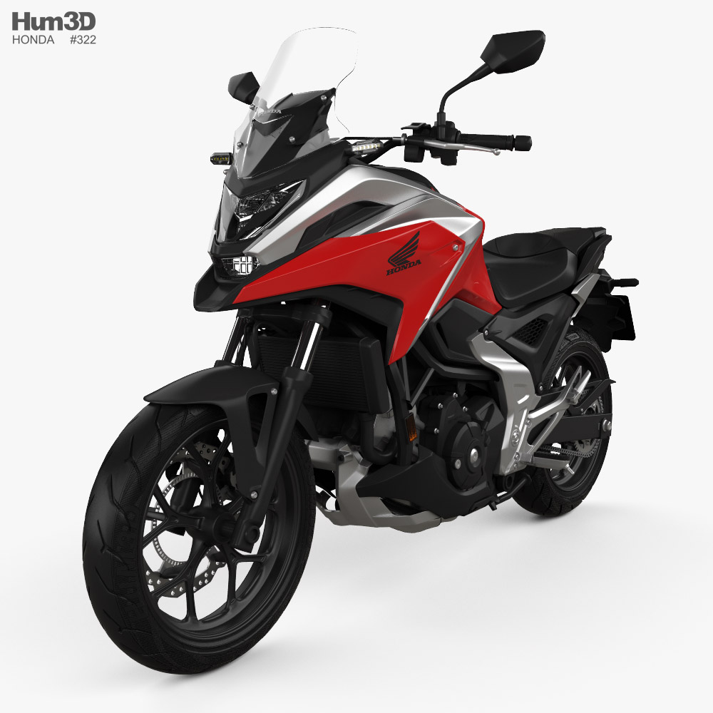 Honda NC750X 2021 3D模型