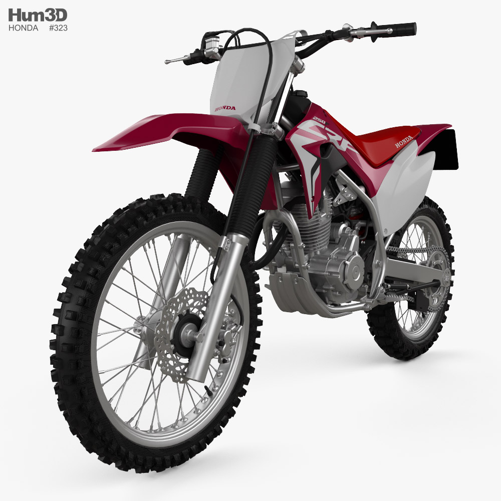 Honda CRF250F 2021 3Dモデル