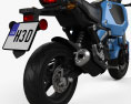 Honda Grom with HQ dashboard 2021 3d model