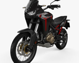 Honda CRF1100L Africa Twin 2021 Modelo 3D