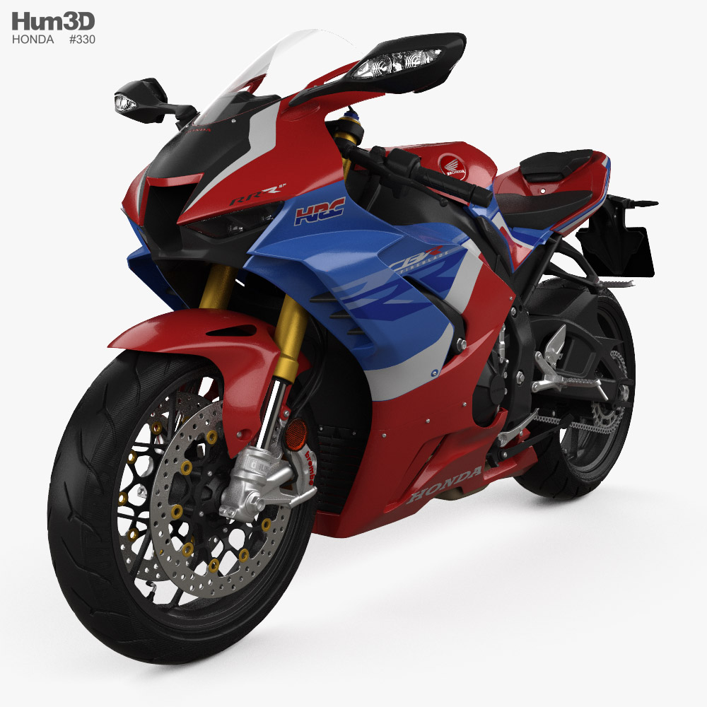 Honda CBR1000RR-R SP 2021 3D-Modell