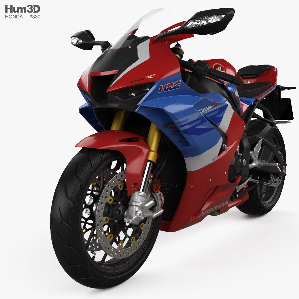 Honda Cbr1000rr R Sp 21 3d Model Vehicles On Hum3d