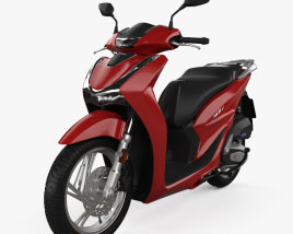 Honda SH150 2021 3Dモデル