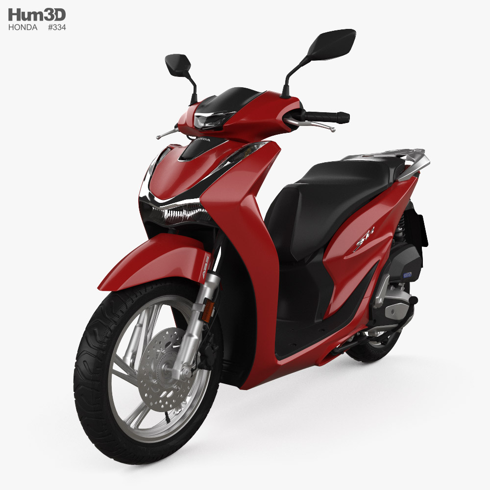 Honda SH150 2021 3Dモデル