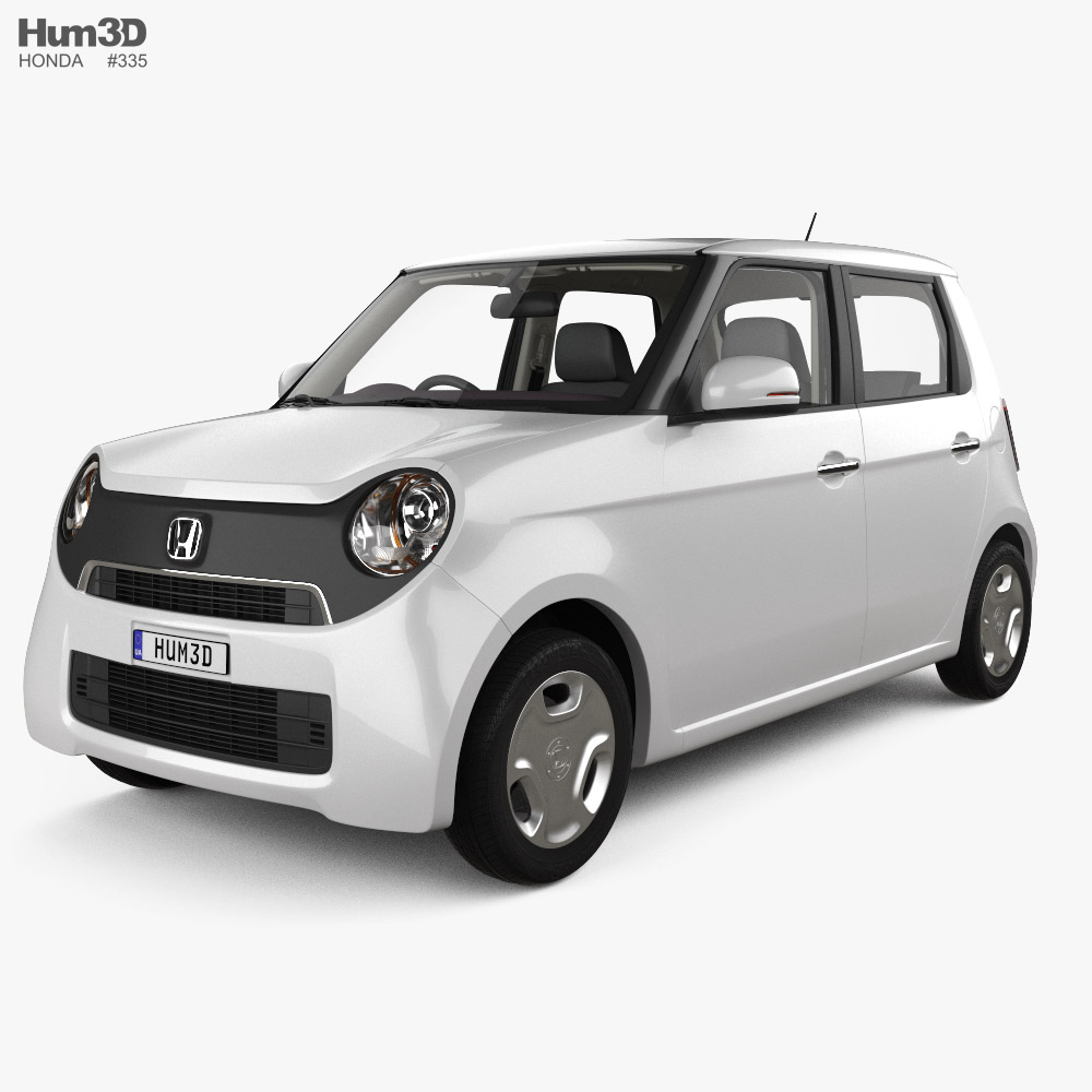 Honda N-One with HQ interior 2013 3D model