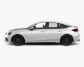 Honda Civic eHEV hatchback 2023 3d model side view
