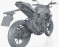 Honda CB250R 2019 3D模型