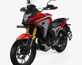 Honda CB200X 2023 3Dモデル