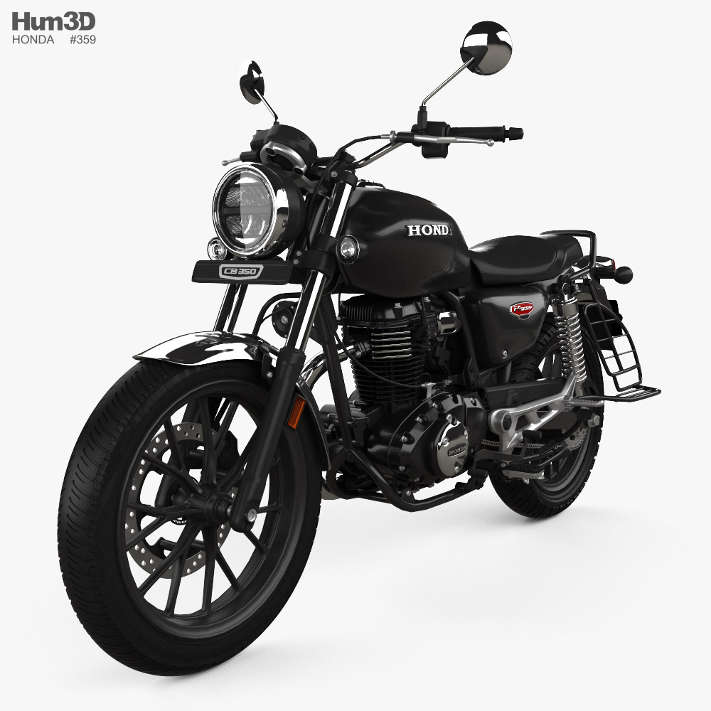 Honda CB350 2023 3D модель