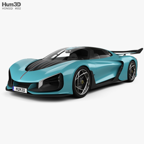 Hongqi Car Sports car 3D Models - Hum3D