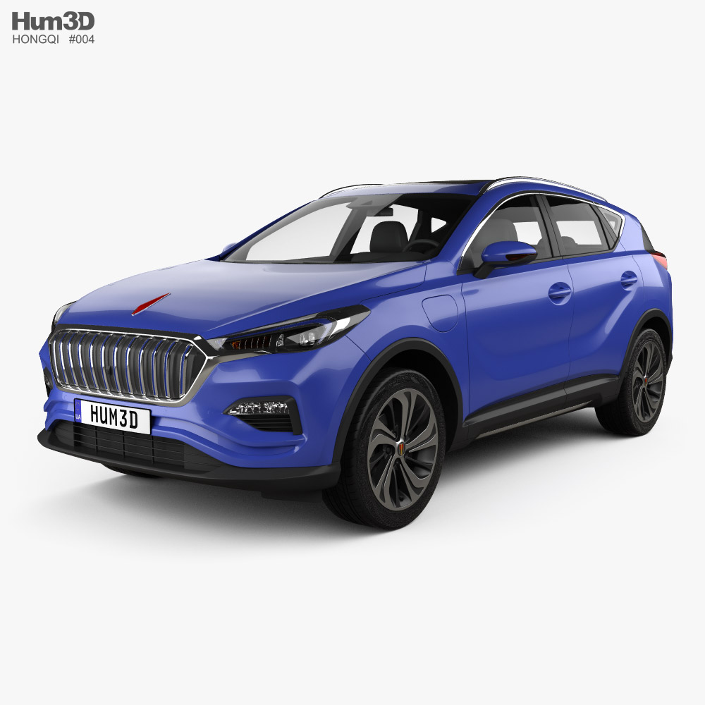 Hongqi E-HS3 2021 3D model