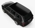 Hongqi LS5 2021 3d model top view