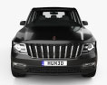 Hongqi LS5 2021 3d model front view