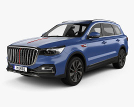 Hongqi HS7 2021 3D model