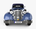 Horch 853 A Sport cabriolet 1935 3d model front view