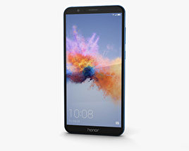 Huawei Honor 7X Blue 3D модель