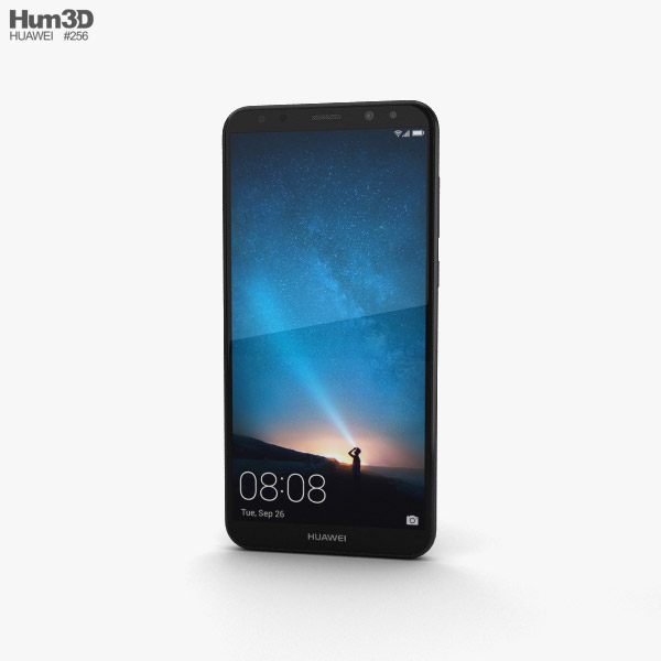 Huawei Mate 10 Lite Graphite Black 3D model