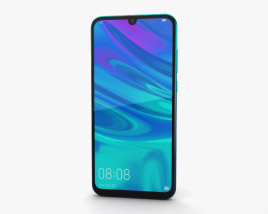 Huawei P Smart (2019) Aurora Blue 3D model