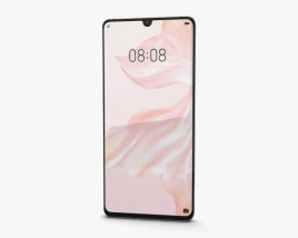Huawei P30 Pro Pearl White 3D model
