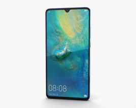 Huawei Mate 20 X Midnight Blue 3D model