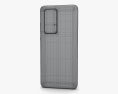 Huawei P40 Pro Silver Frost 3Dモデル