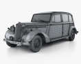 Humber Pullman Limousine 1945 Modello 3D wire render