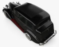 Humber Pullman Limousine 1945 Modello 3D vista dall'alto