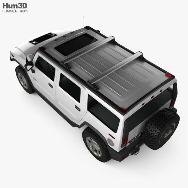 Hummer h2 3d model