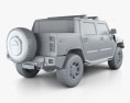 Hummer H2 SUT 2014 3D модель