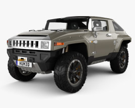 Hummer HX 2008 3D model