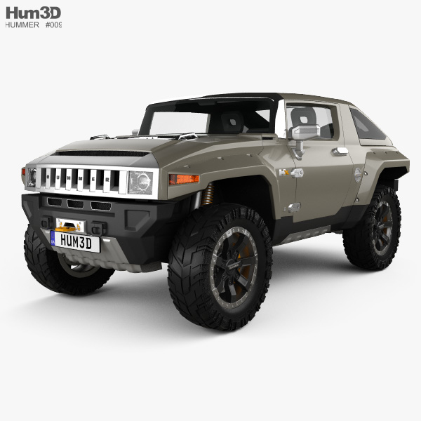 Hummer HX 2008 3D model