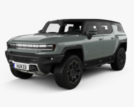 GMC Hummer EV SUV 2023 3D модель
