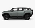 GMC Hummer EV SUV 2023 Modelo 3D vista lateral